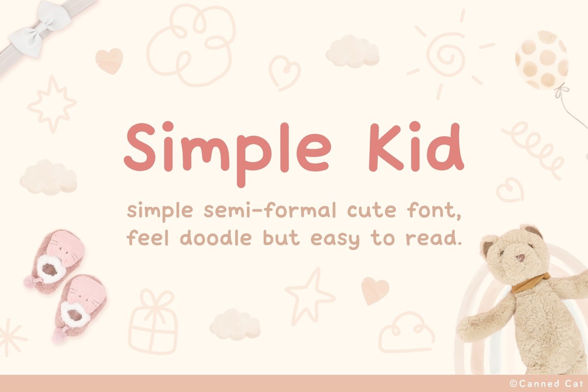 フォント Simple Kid