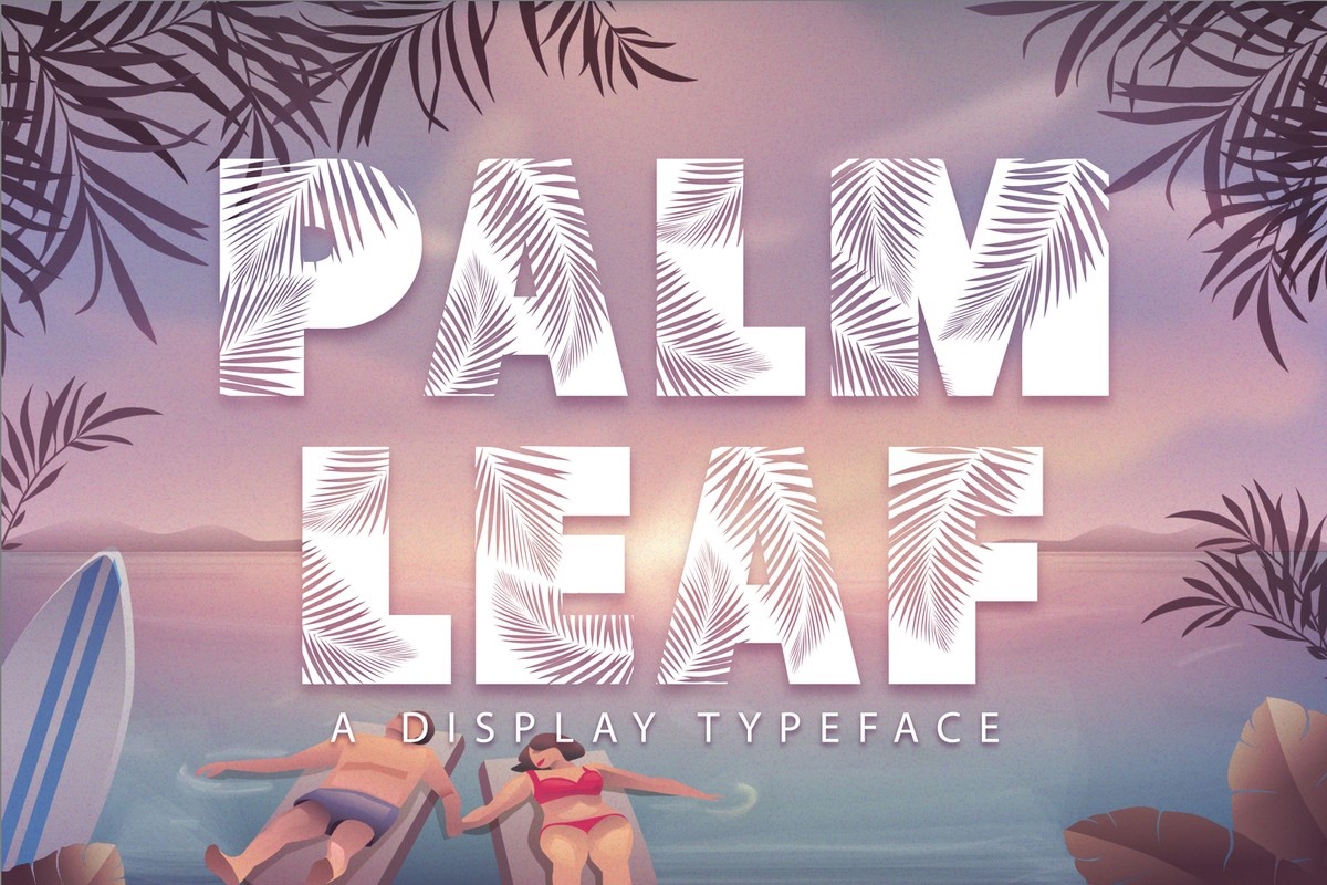 フォント Palm Leaf