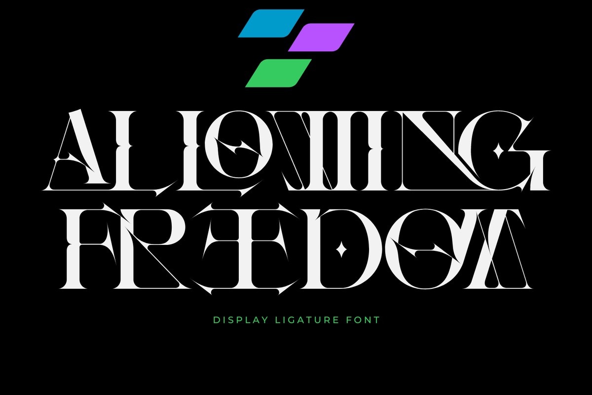 フォント Allowing Freedom