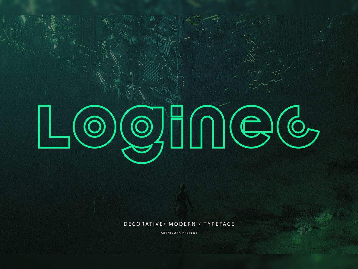 フォント Loginec