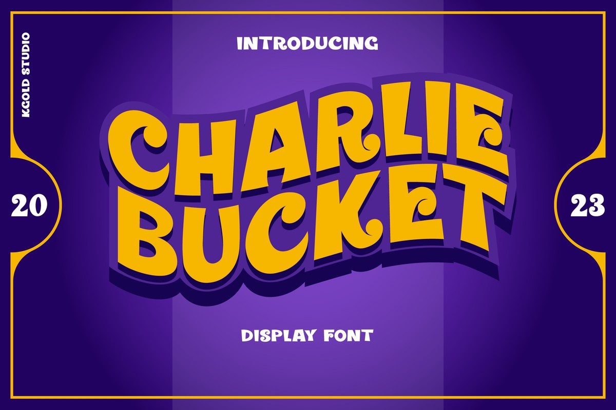 フォント Charlie Bucket