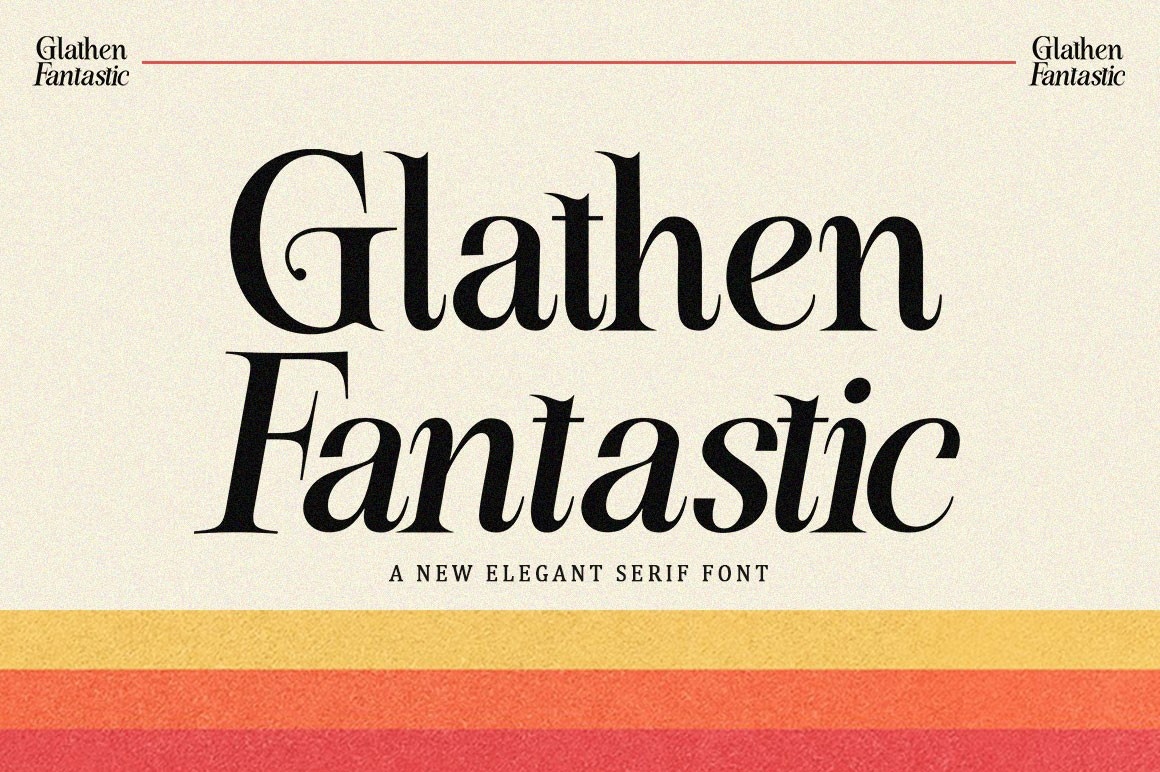 フォント Glathen Fantastic