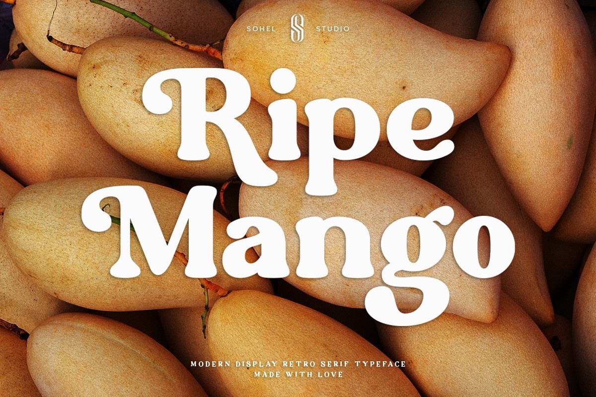フォント Ripe Mango