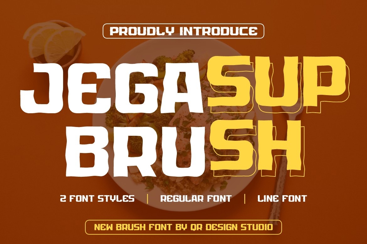 フォント Jegasup Brush