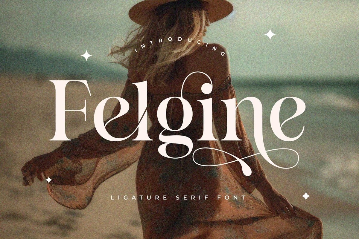 フォント Felgine