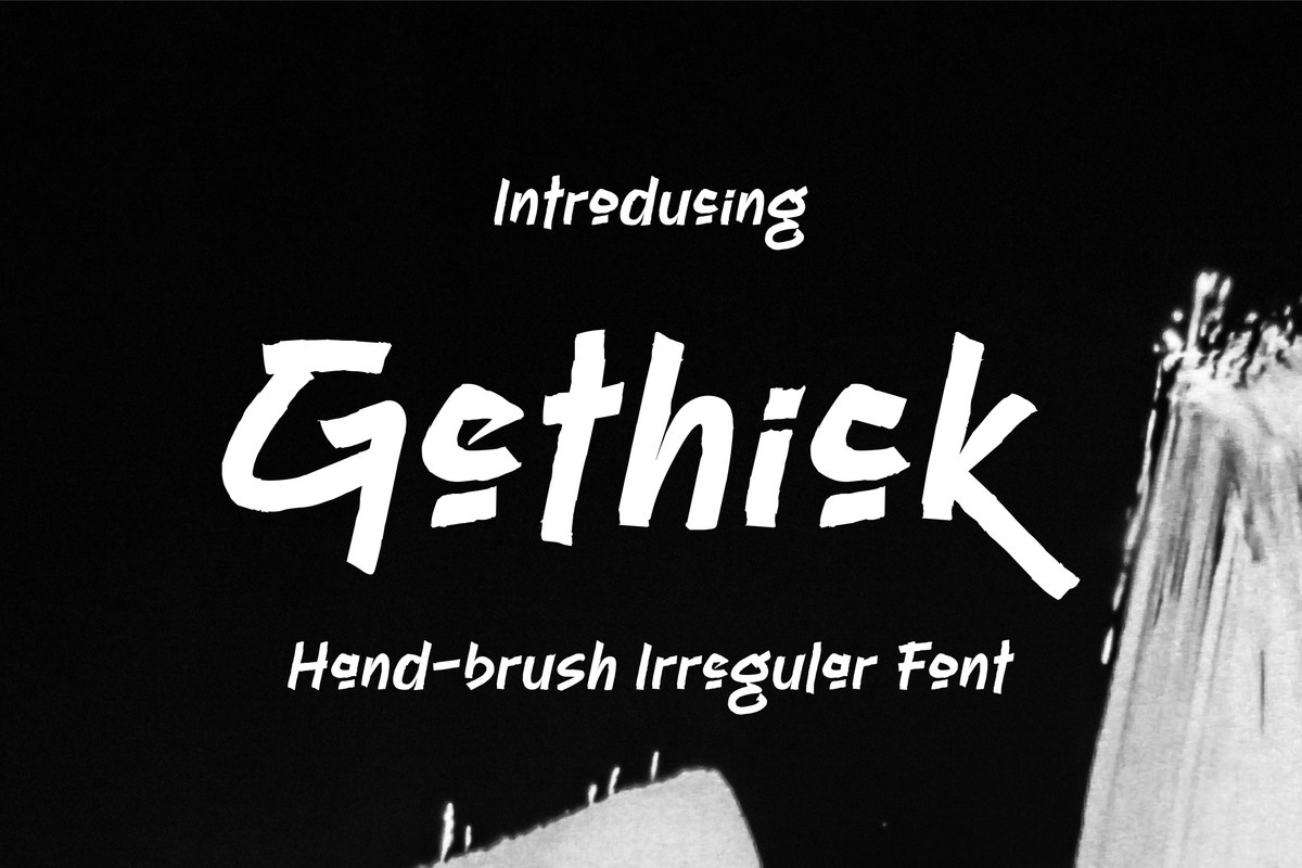フォント Gethick