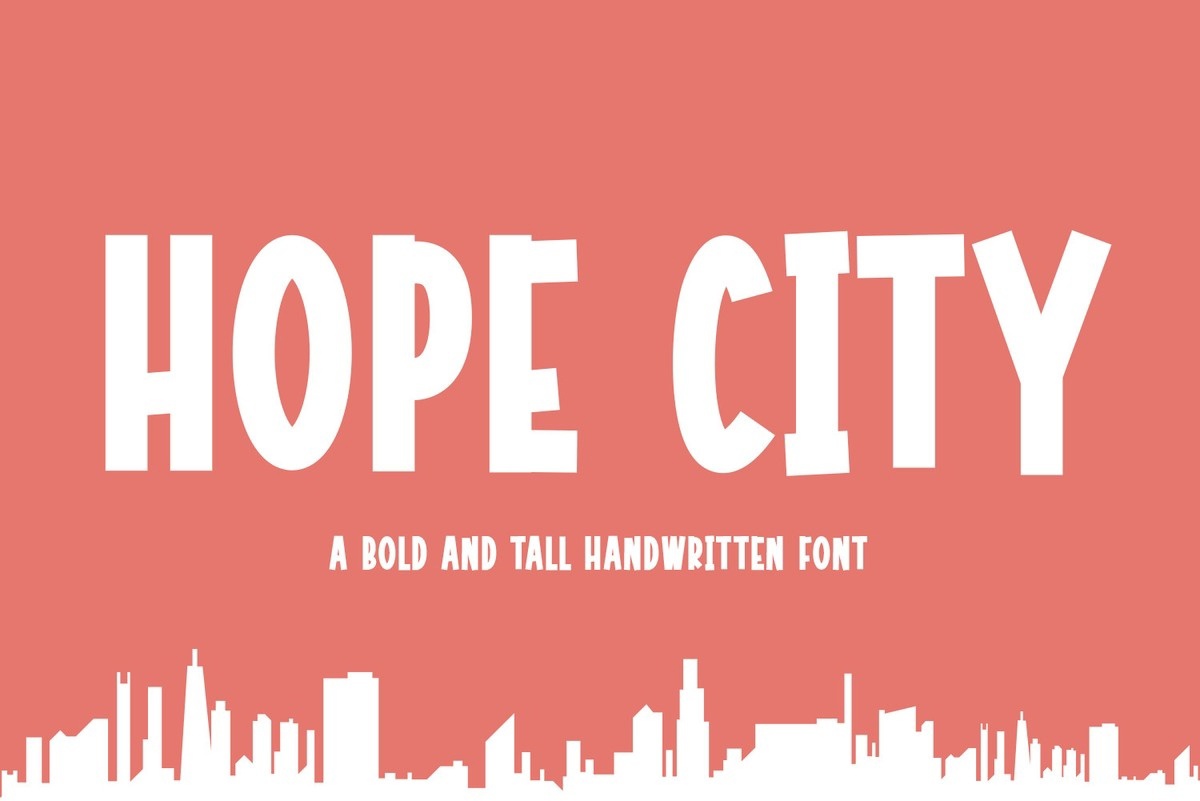 フォント Hope City