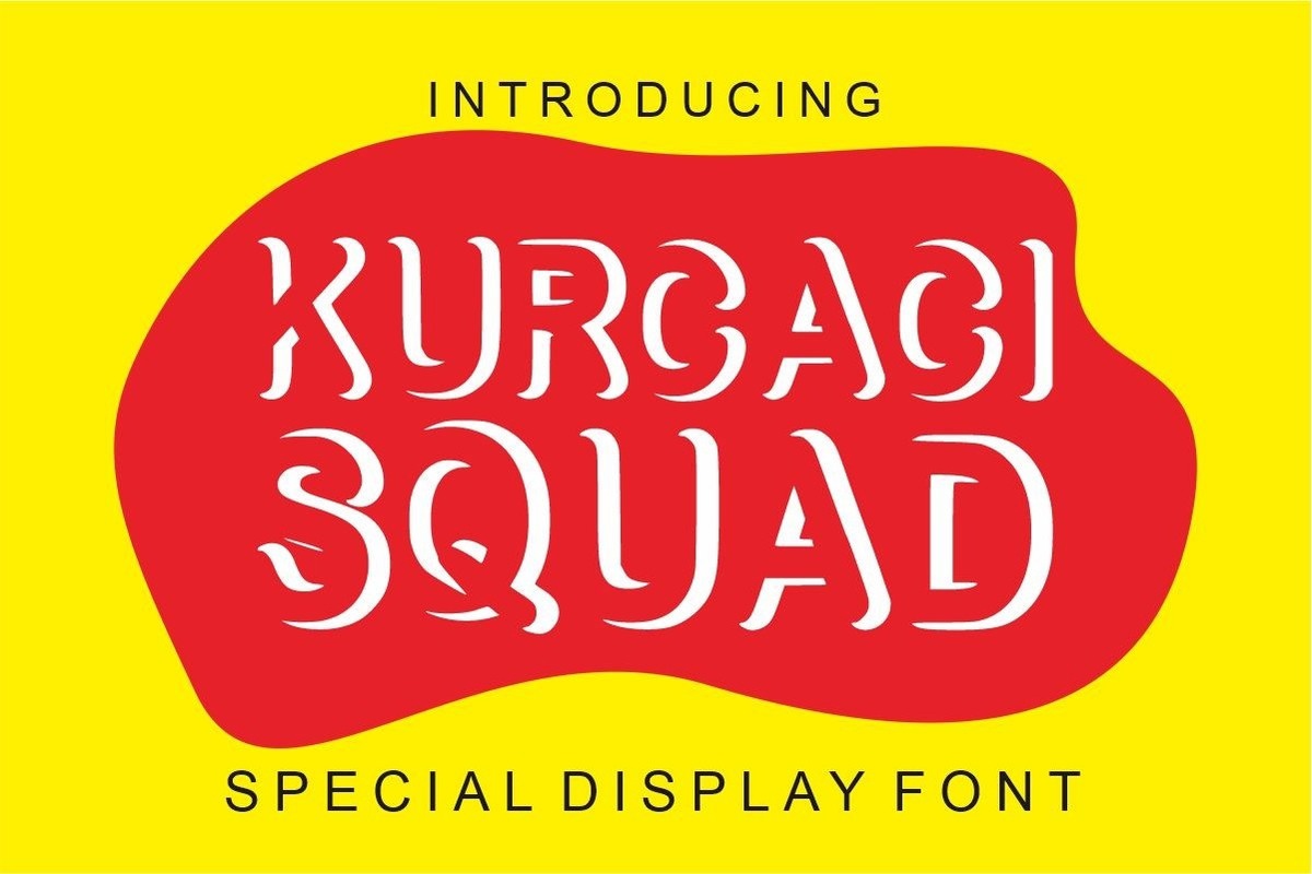 フォント Kurcaci Squad