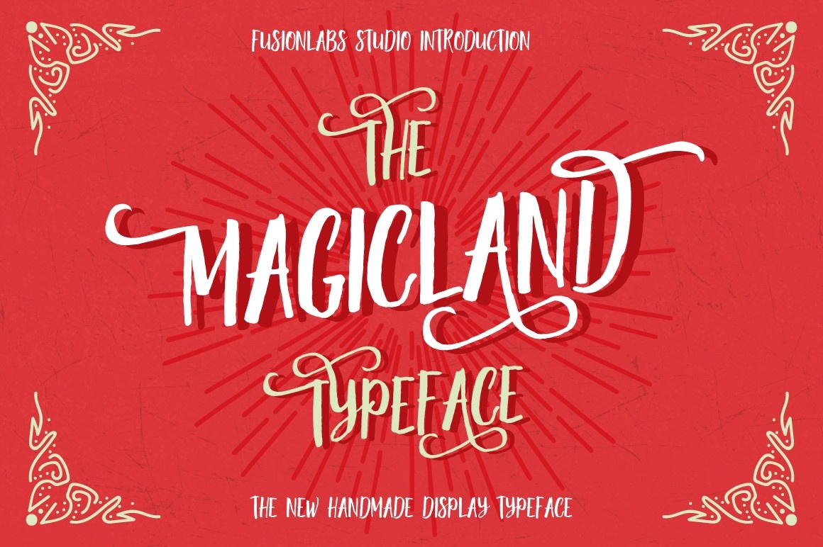フォント Magicland Typeface