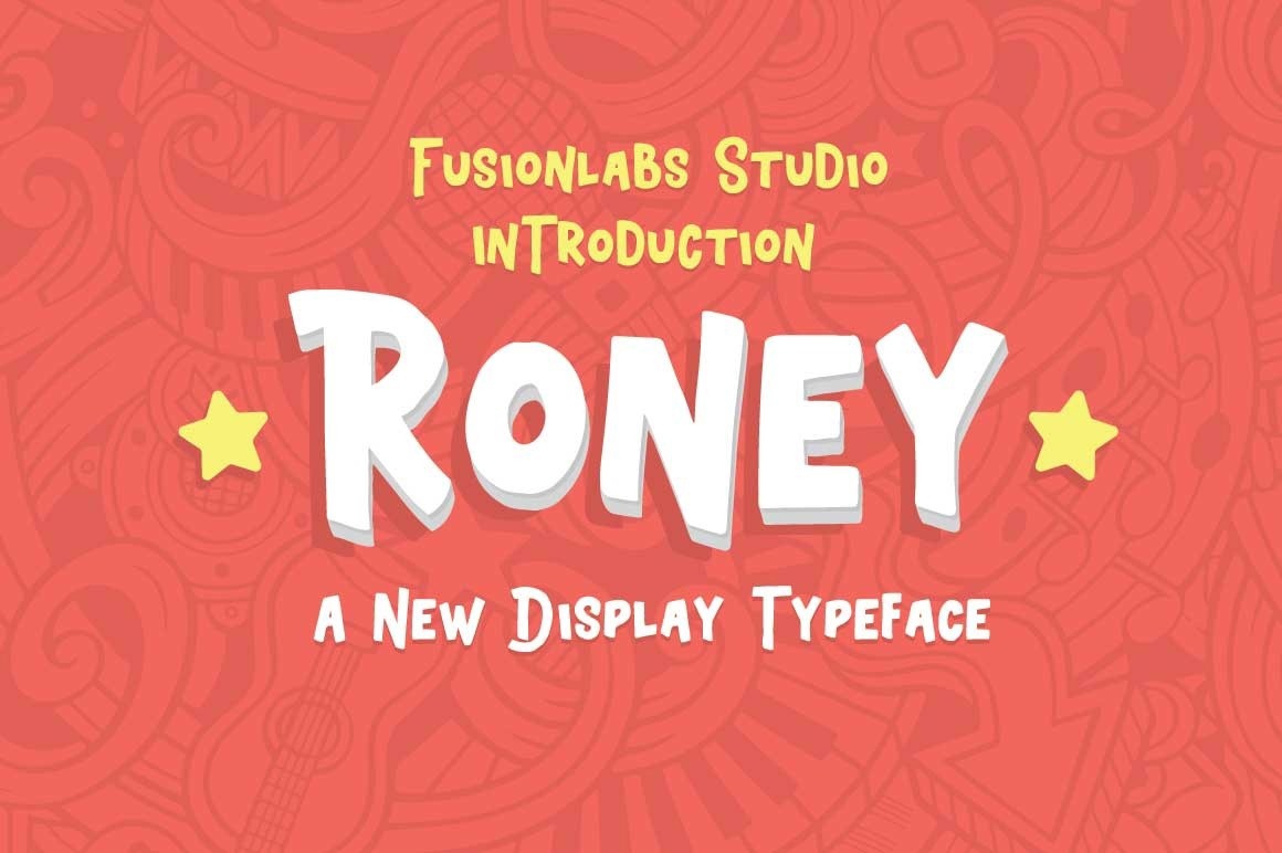 フォント Roney Typeface