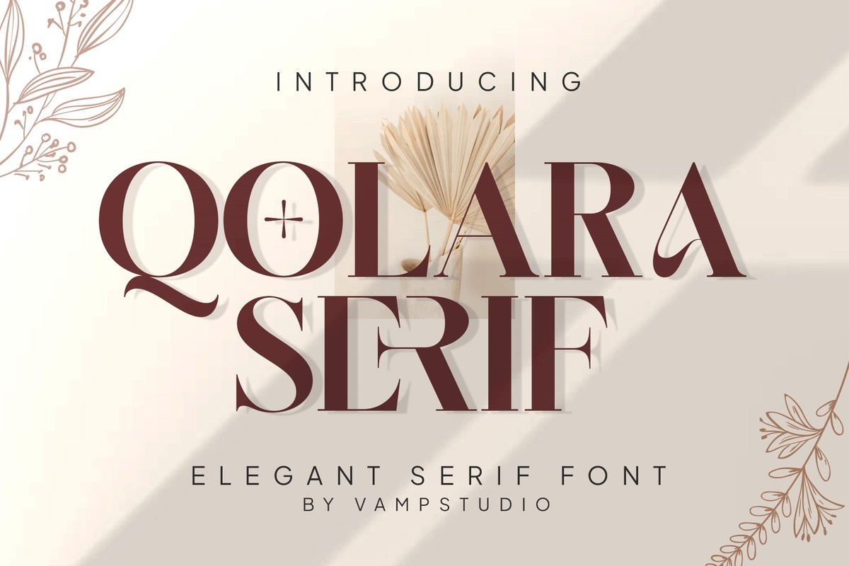 フォント Qolara serif
