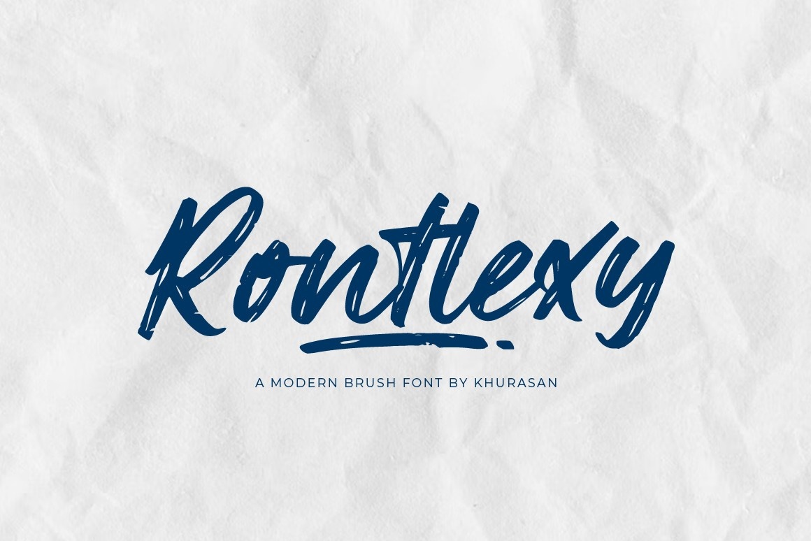 フォント Rontlexy