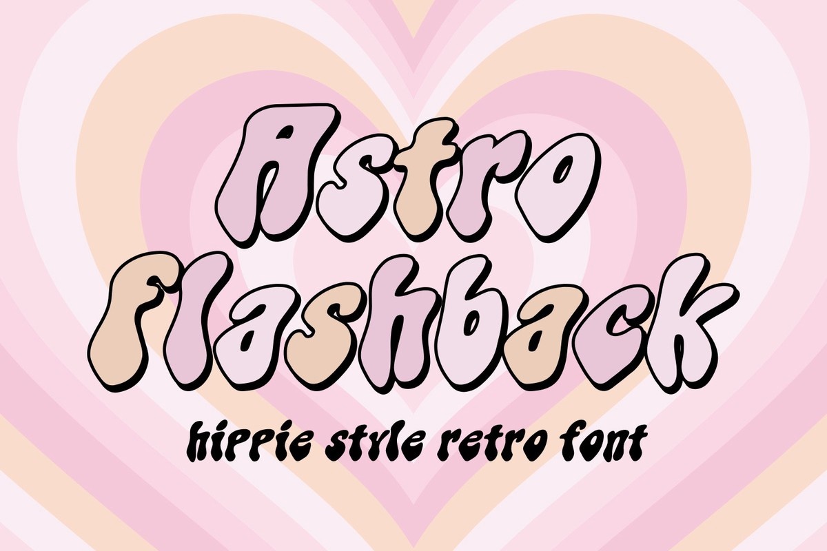 フォント Astro Flashback