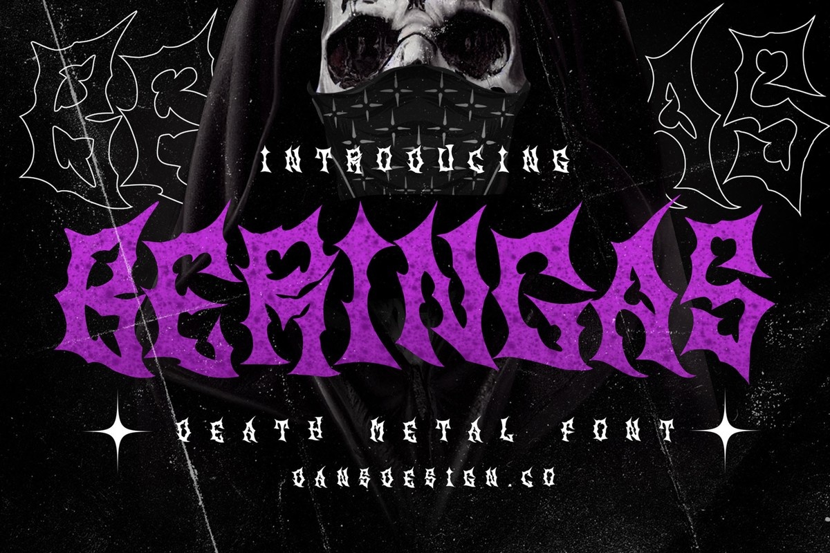 フォント Beringas