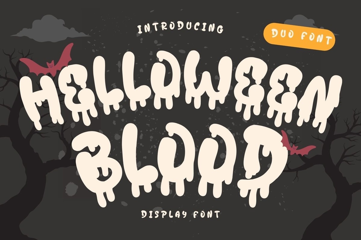 フォント Helloween Blood