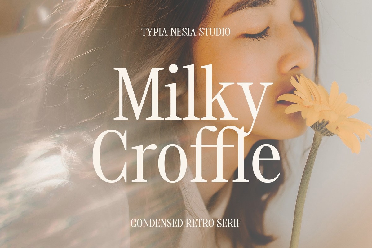 フォント Milky Croffle