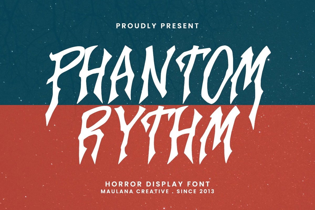 フォント Phantom Rythm