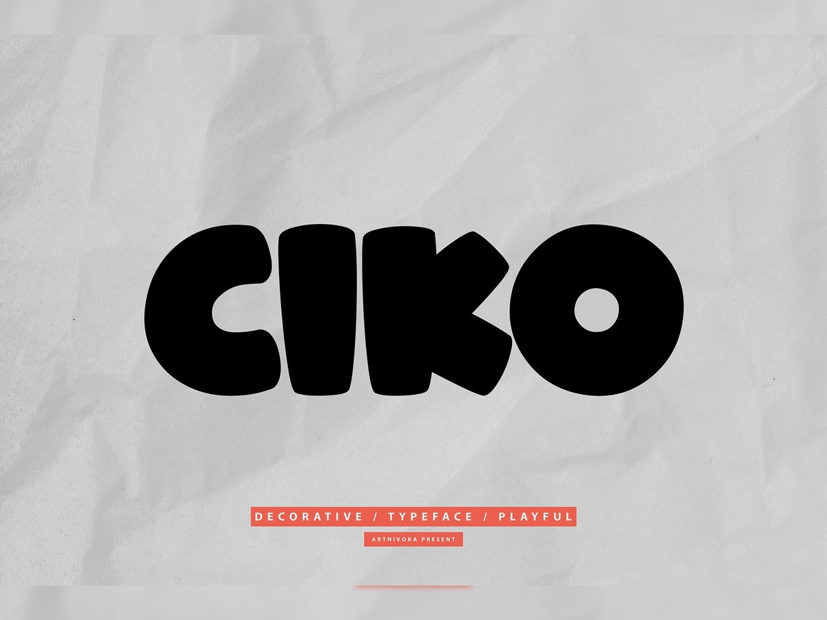 フォント Ciko