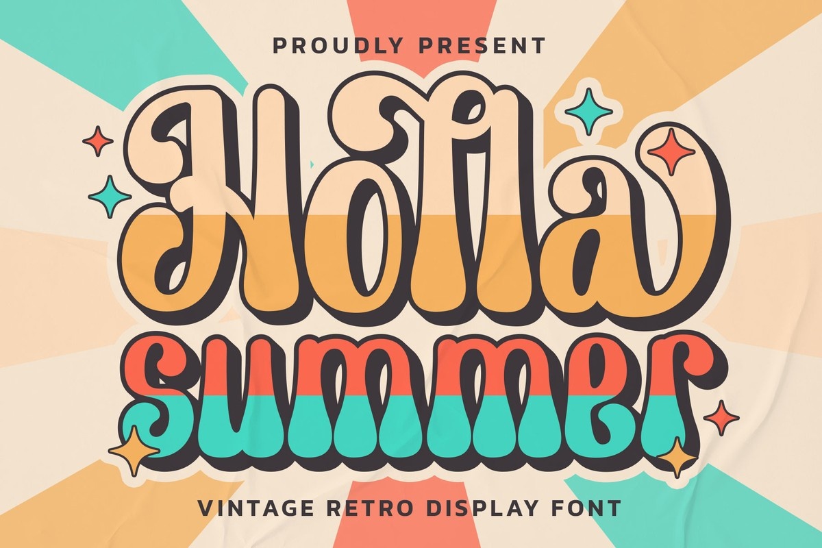 フォント Holla Summer