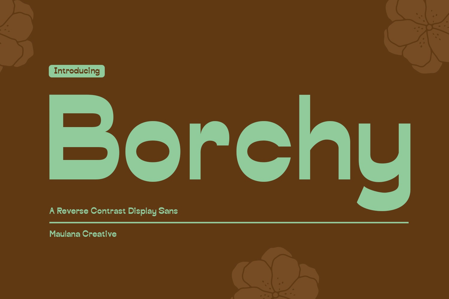 フォント Borchy