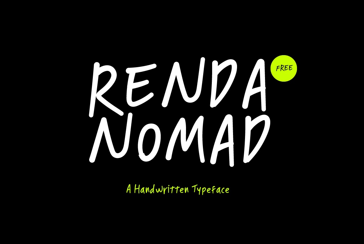 フォント Renda Nomad