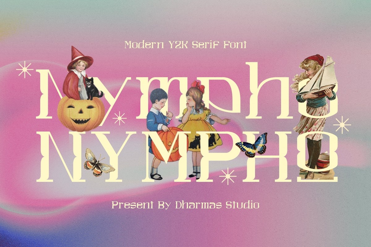 フォント Nympho