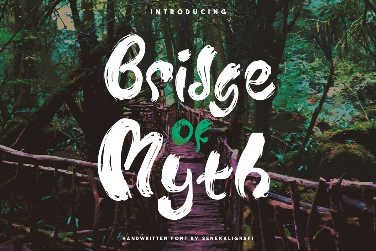 フォント Bridge of Myth