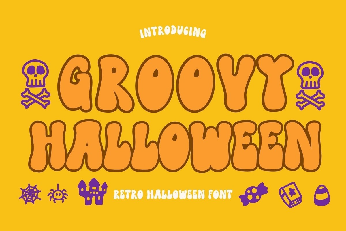 フォント Groovy Halloween