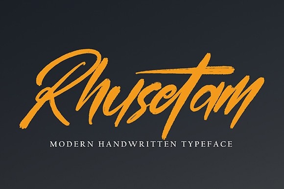 フォント Rhusetam