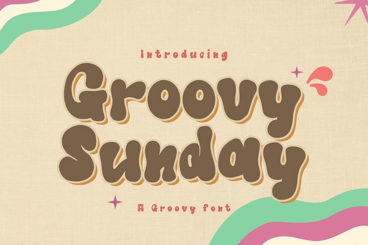 フォント Groovy Sunday