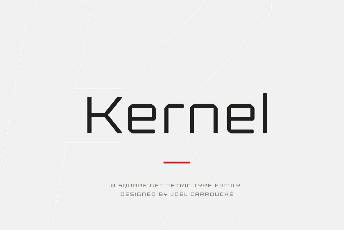 フォント Kernel