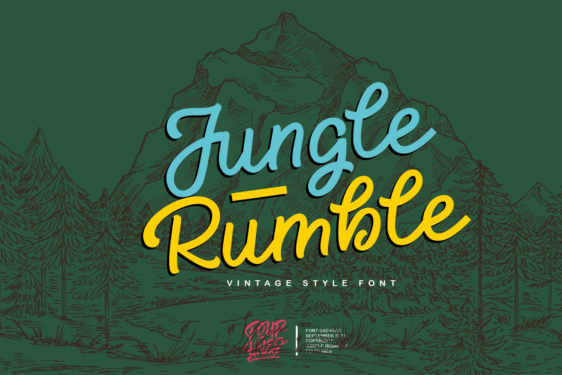 フォント Jungle Rumble