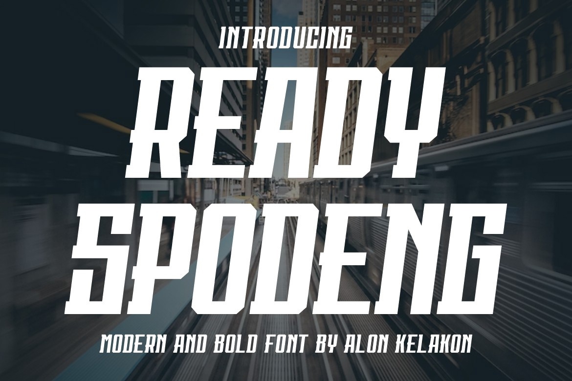 フォント Ready Spodeng