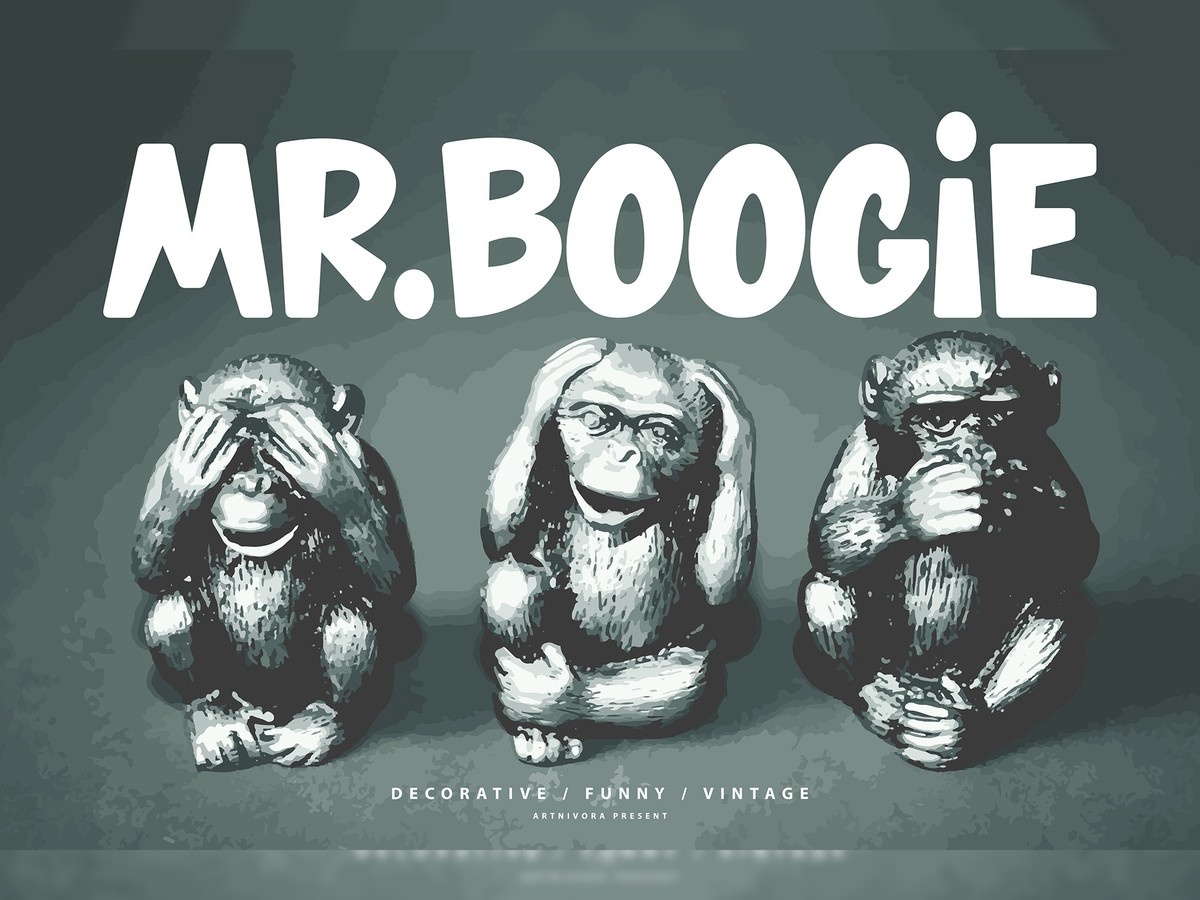 フォント Mr. Boogie