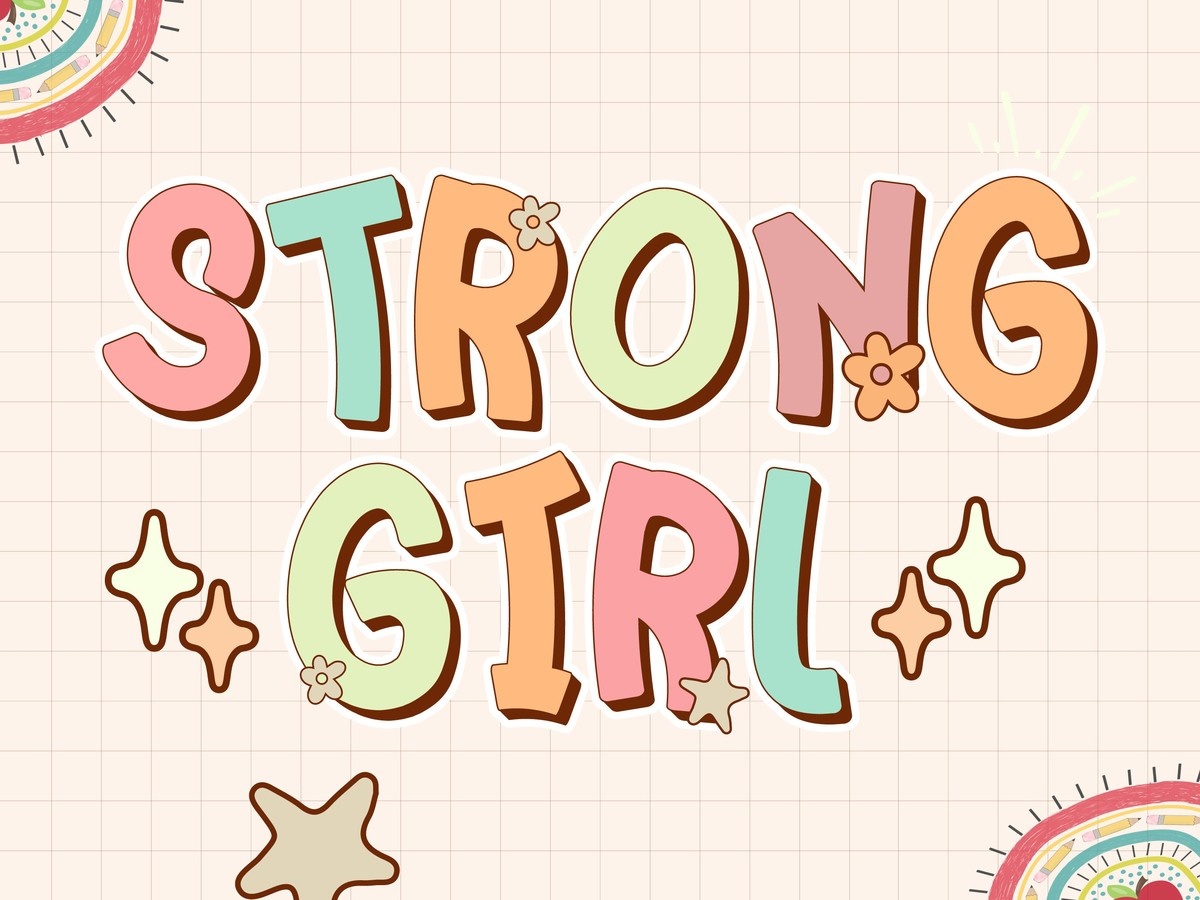 フォント Strong Girl