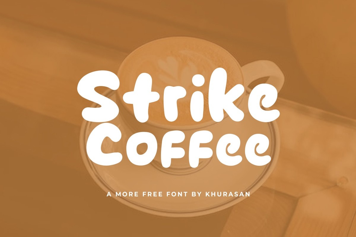 フォント Strike Coffee