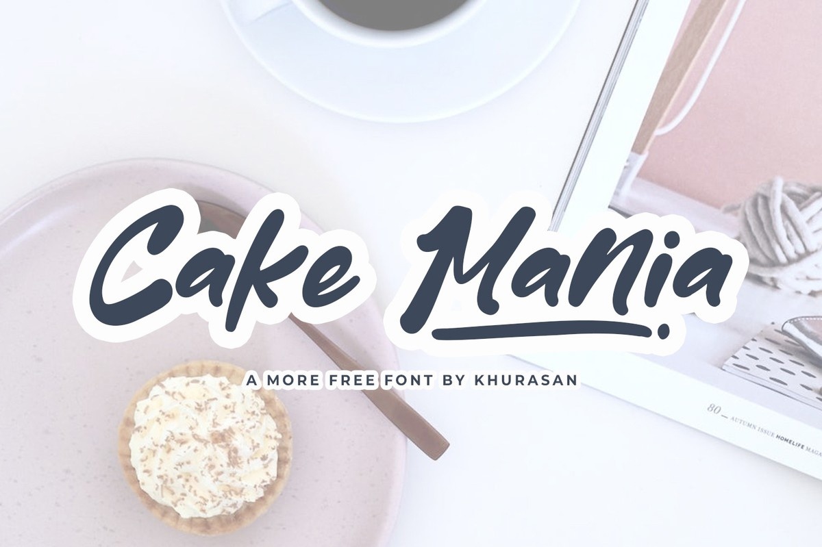 フォント Cake Mania