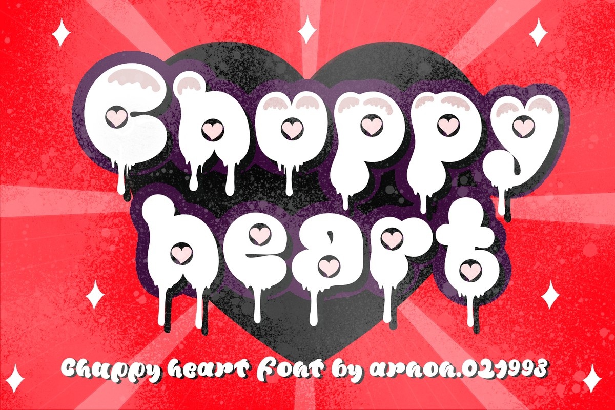 フォント Chuppy Heart