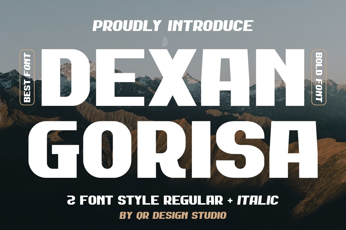 フォント Dexan Gorisa