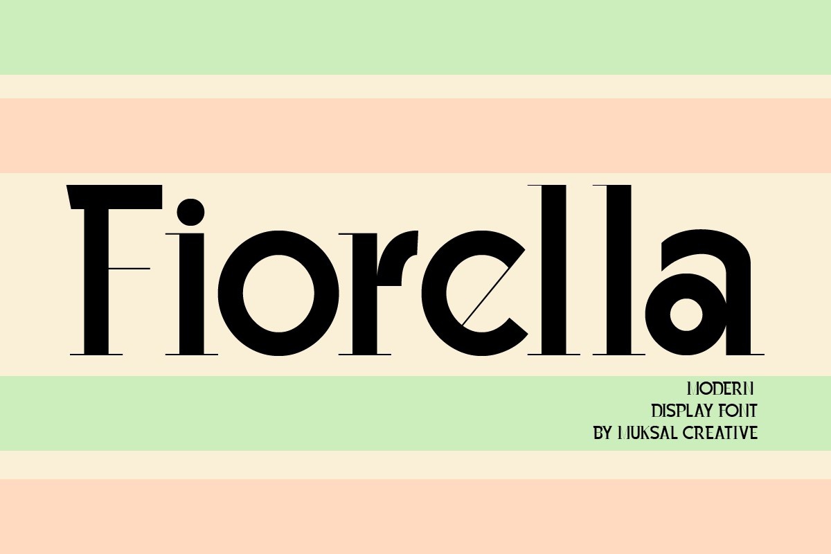 フォント Fiorella
