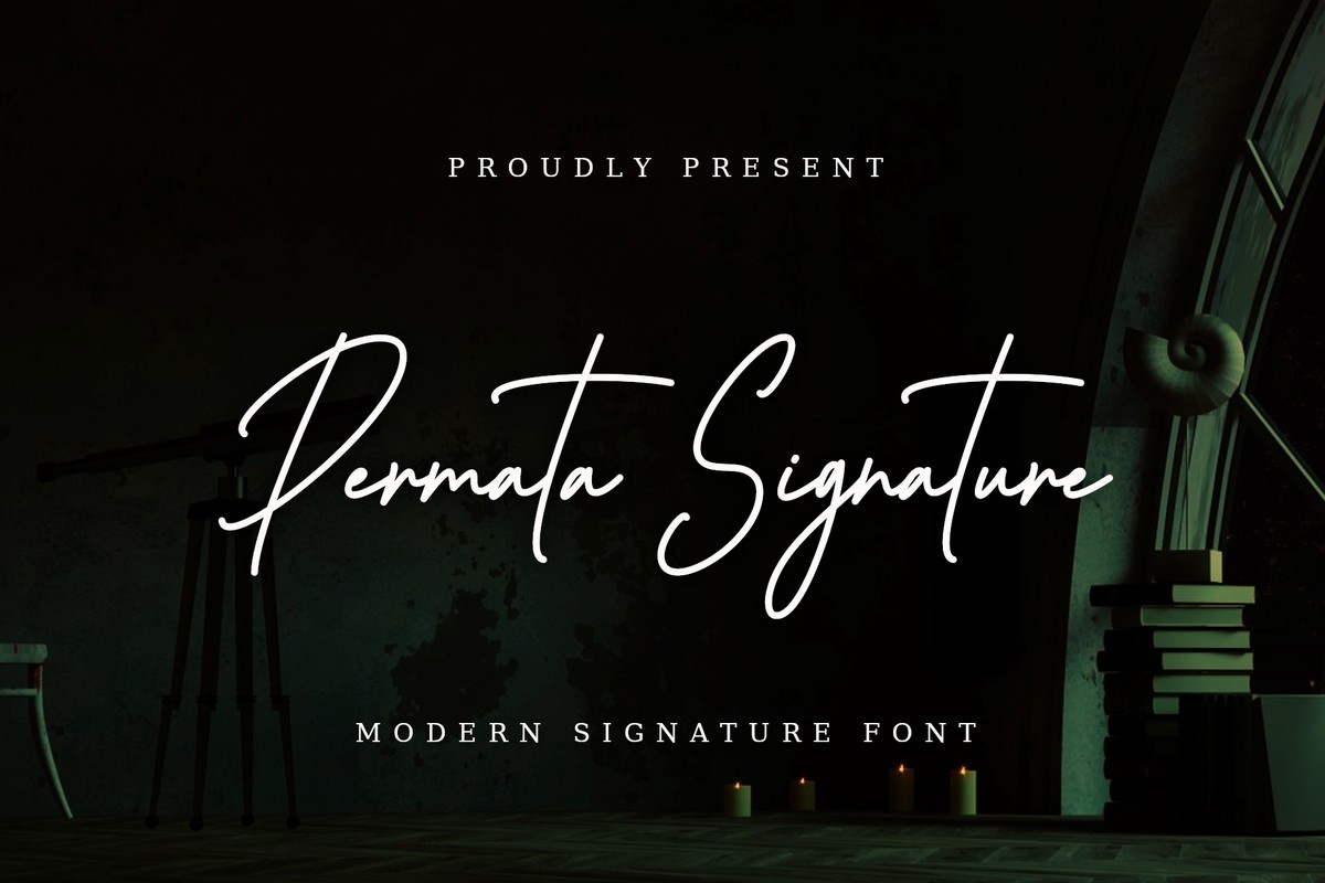 フォント Permata Signature