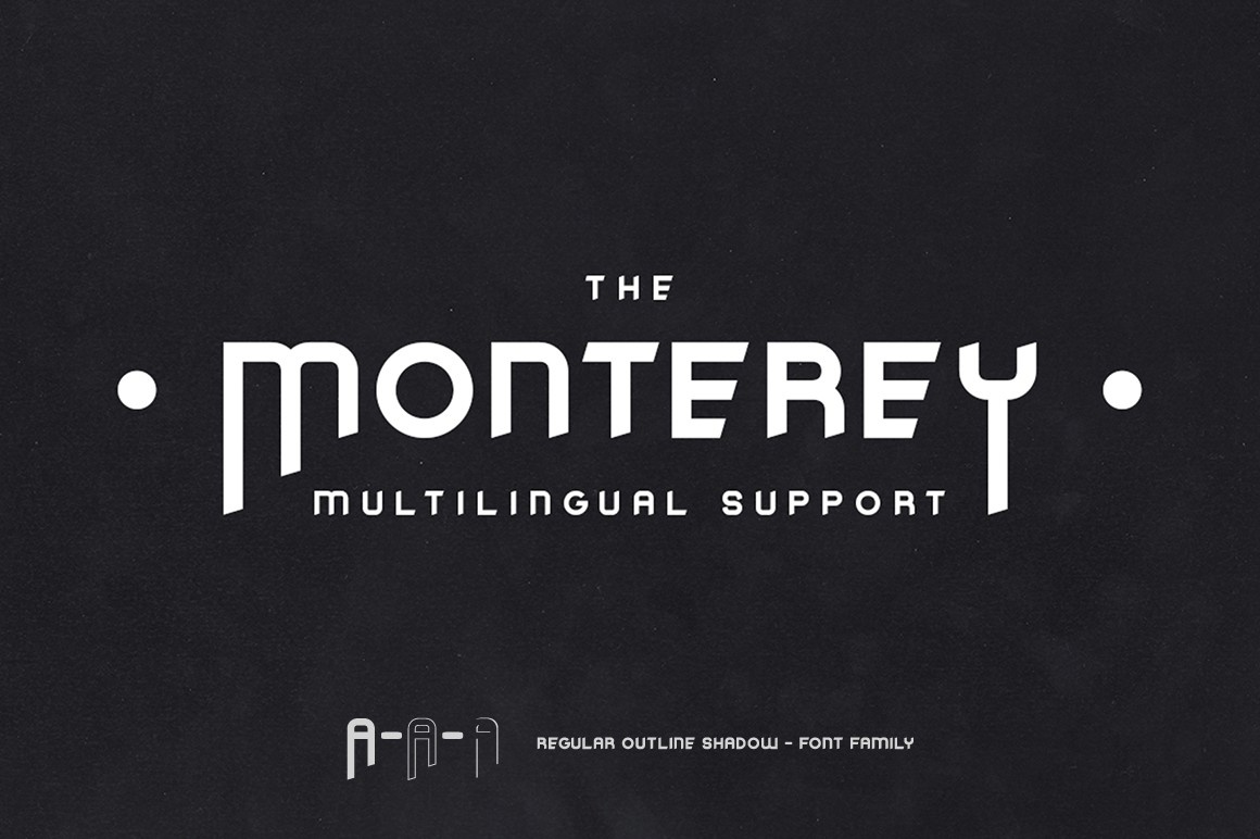 フォント The Monterey