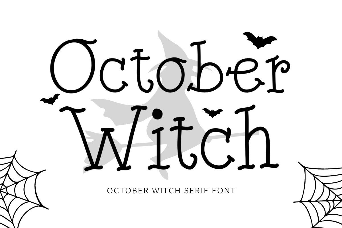 フォント October Witch