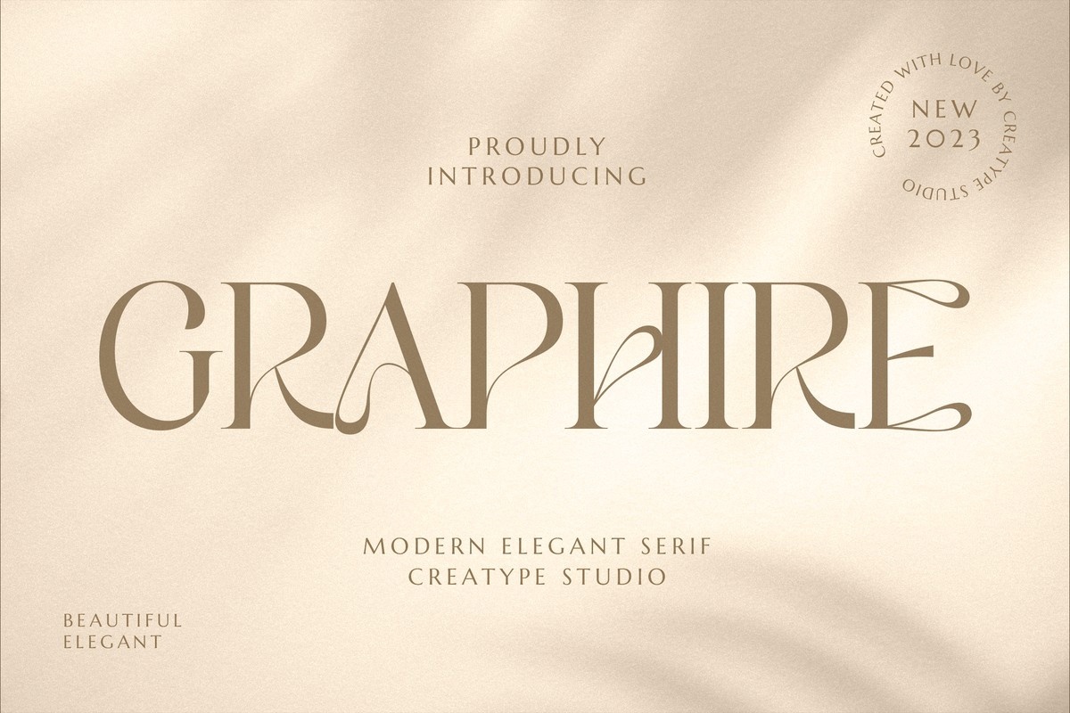 フォント Graphire