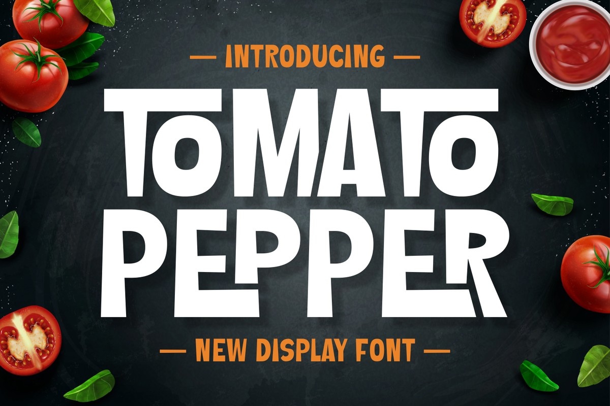 フォント Tomato Pepper