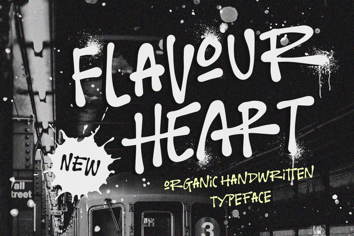 フォント Flavour Heart