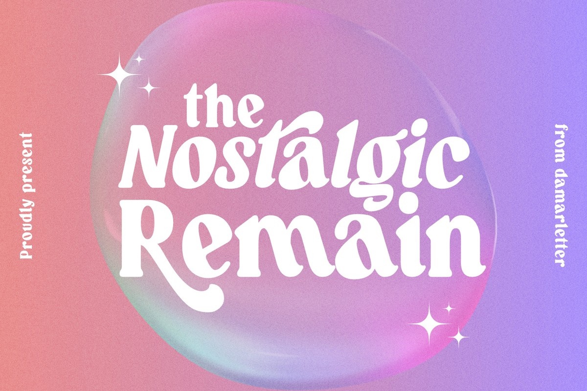 フォント The Nostalgic Remain