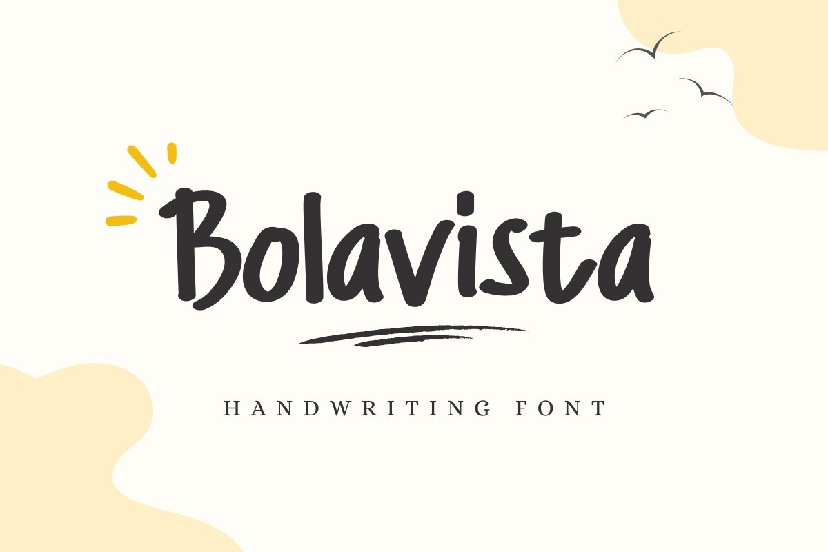 フォント Bolavista