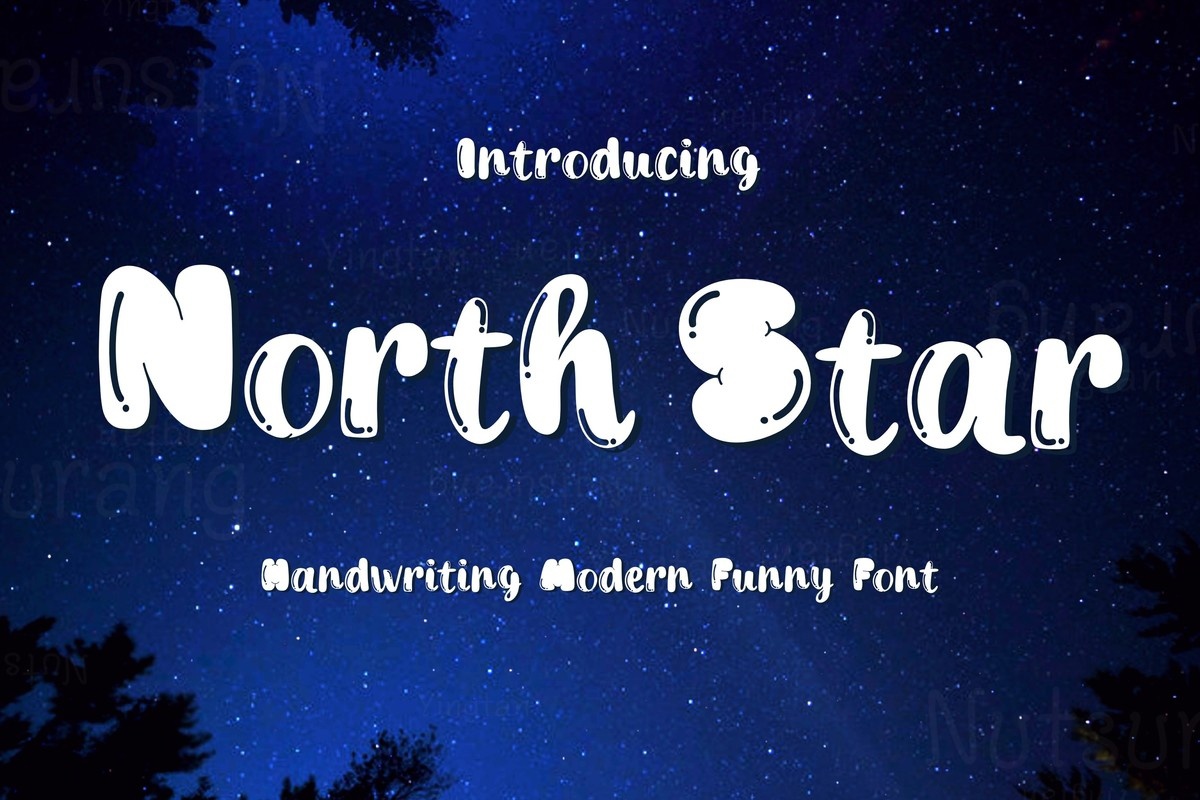 フォント North Star