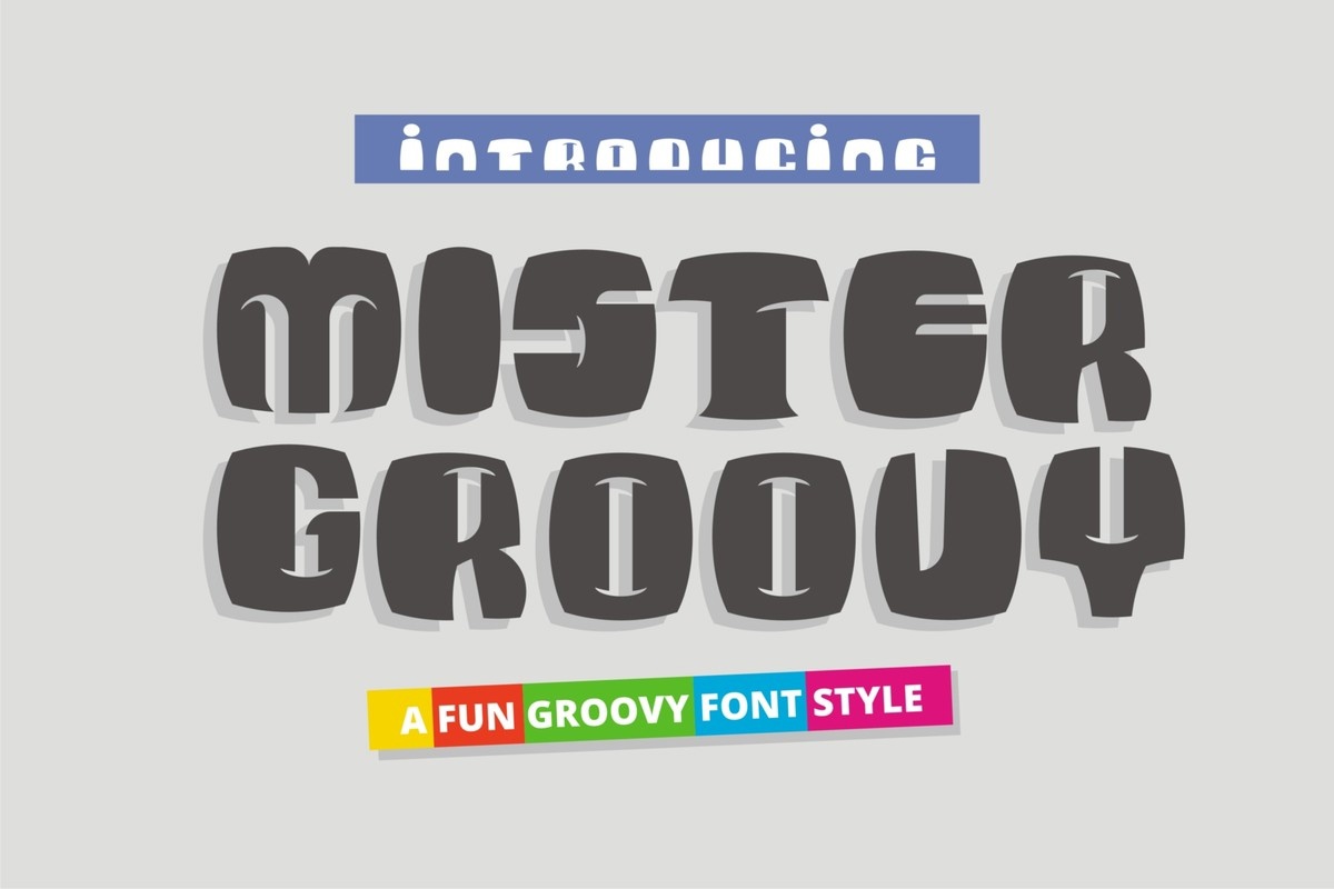 フォント Mister Groovy